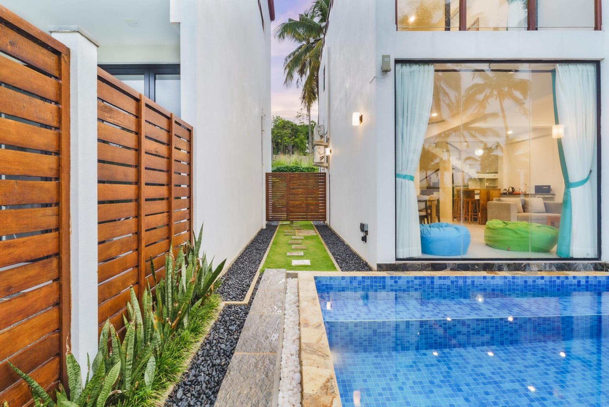 Kaas Villas - Entire Two Bedroom Villa With Private Pool & Garden Диквела Екстериор снимка