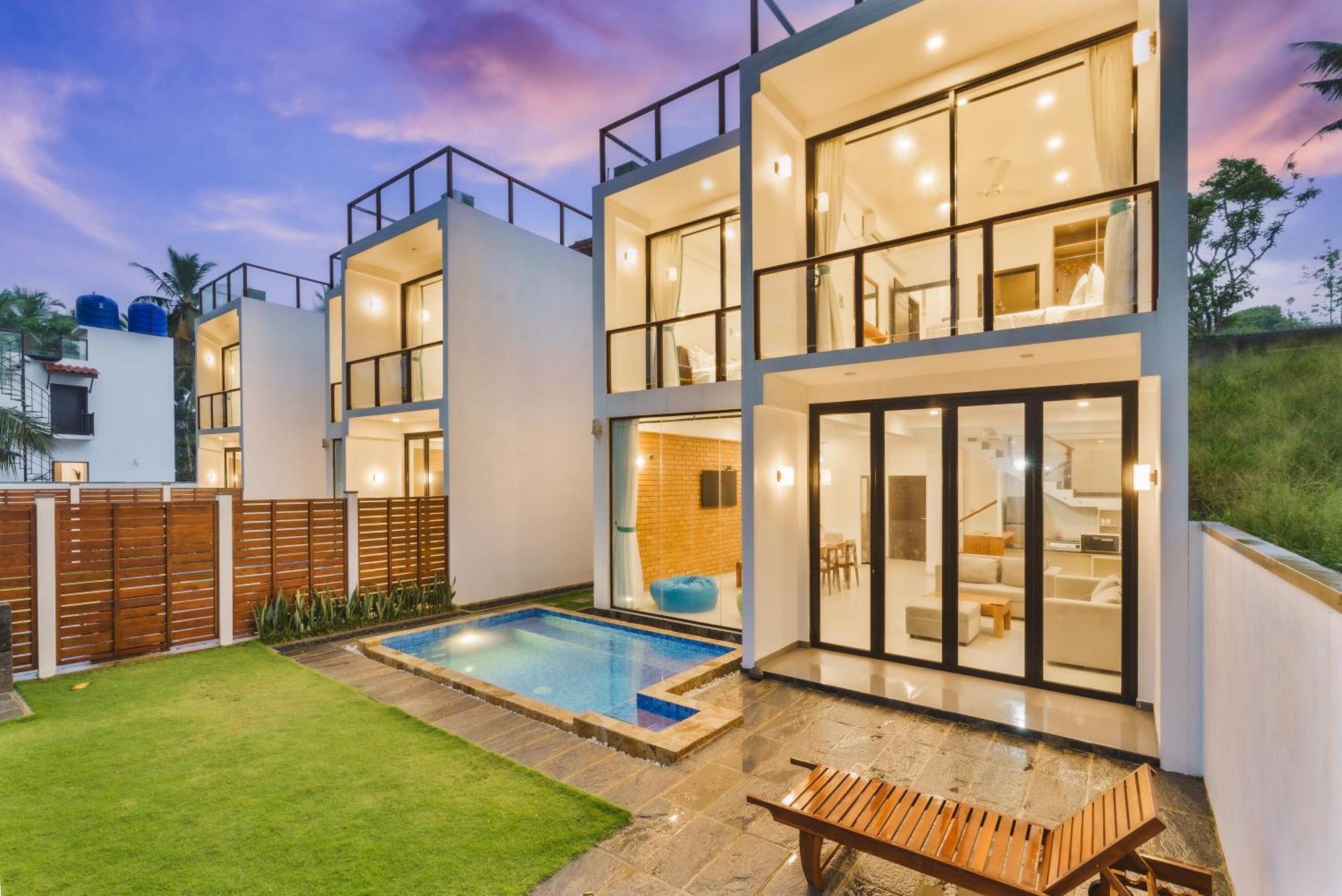 Kaas Villas - Entire Two Bedroom Villa With Private Pool & Garden Диквела Екстериор снимка